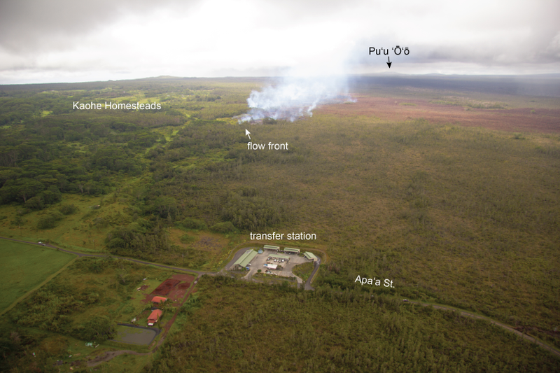 Illustration for article titled This Eruption Spells Gently Impending Doom For A Hawaiian Suburb